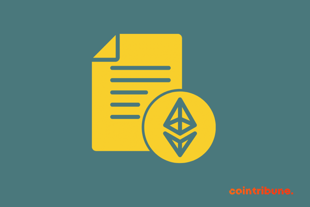 Un smart contract enregistré sur Ethereum