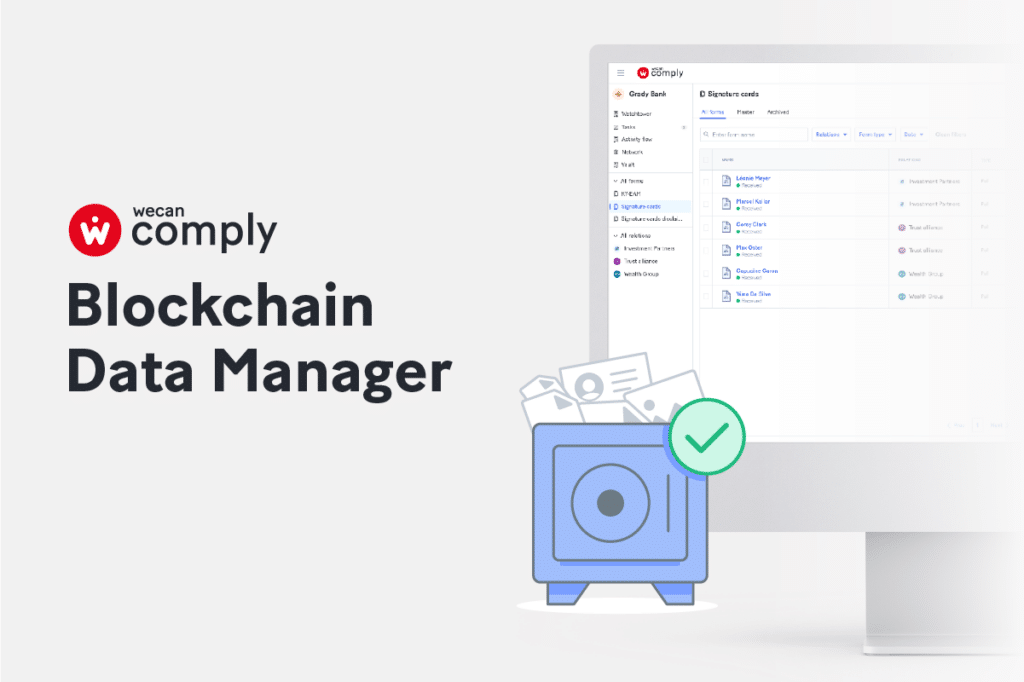 wecan womply blockchain data manager