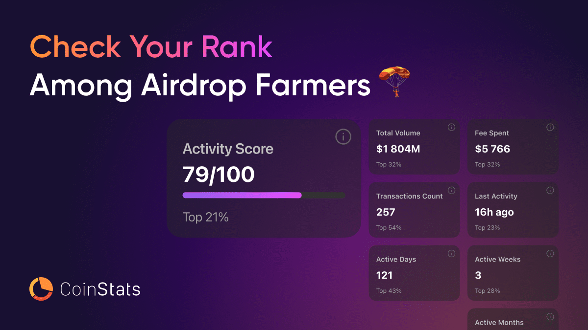 Coinstats Airdrop Farmers Feature