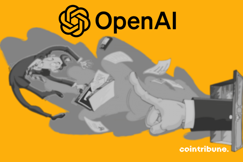 Vecteur licenciement, logo d'OpenAI