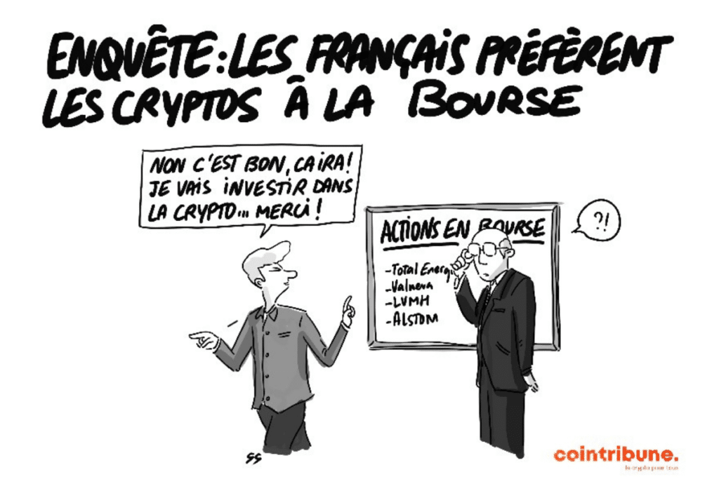 Les Français préfèrent les cryptos