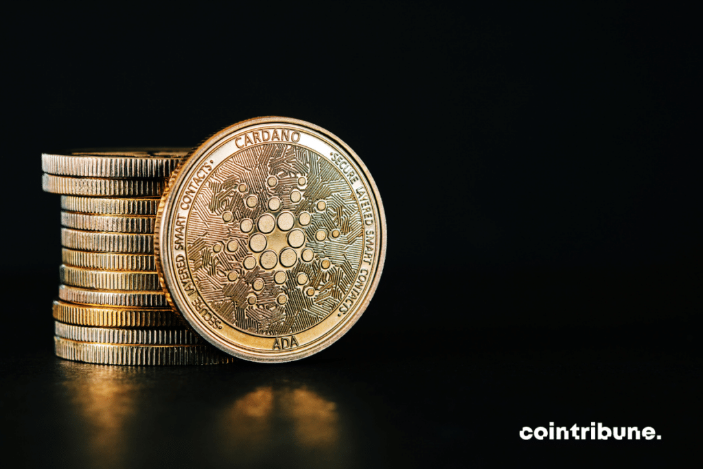 Des cryptos ADA de Cardano gagnés grâce au staking