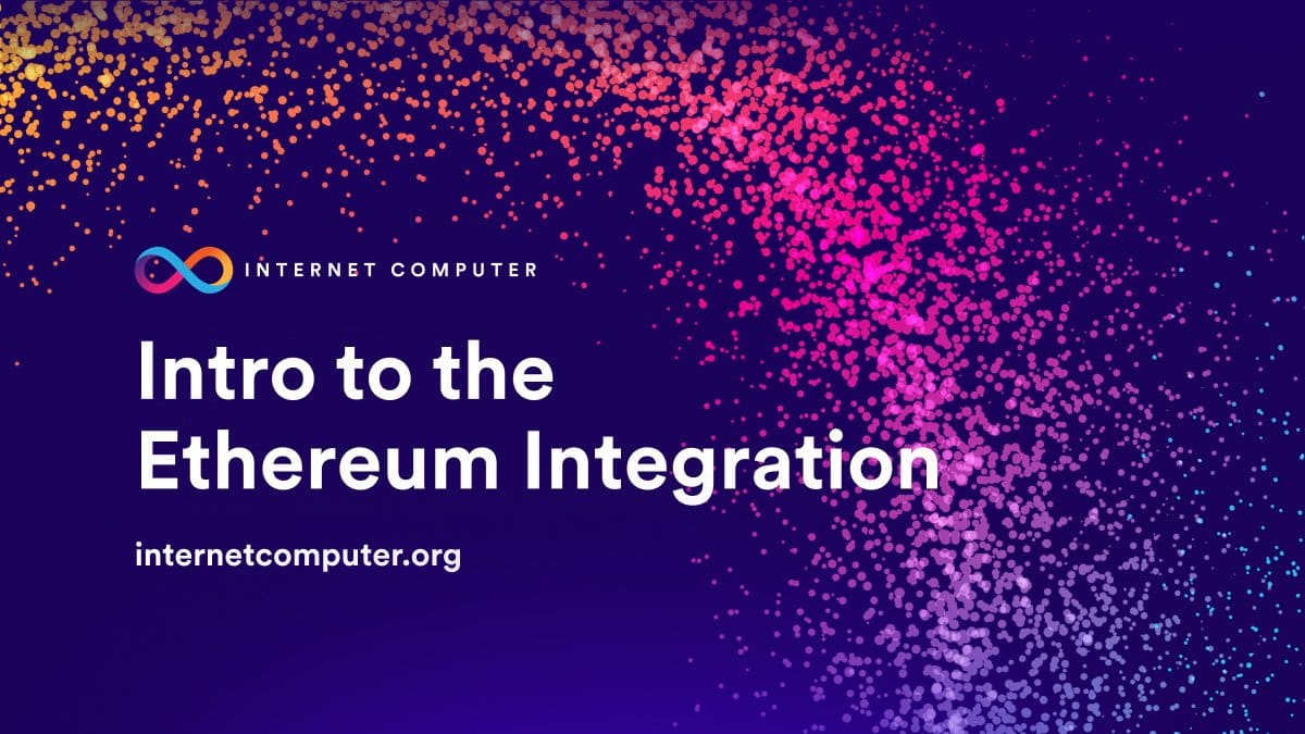 "Intro to the Ethereum Integration"