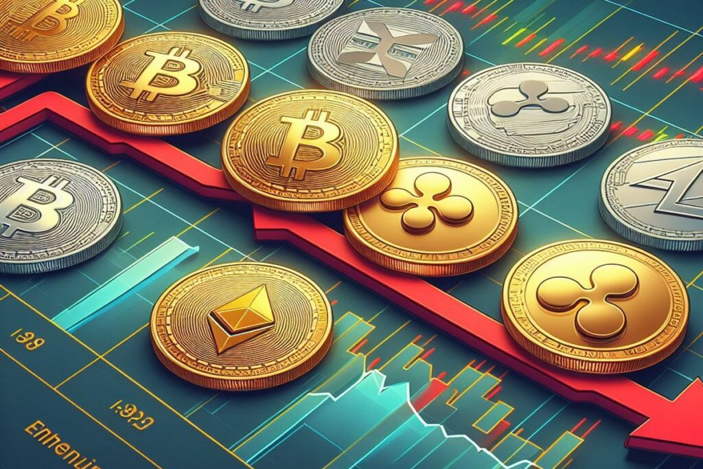 Crypto - plusieurs crypto en baisse