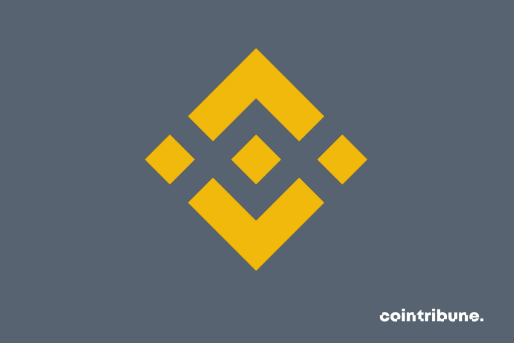 Logo de l'exchange Binance, qui est accusé de divulgation sélective d'informations