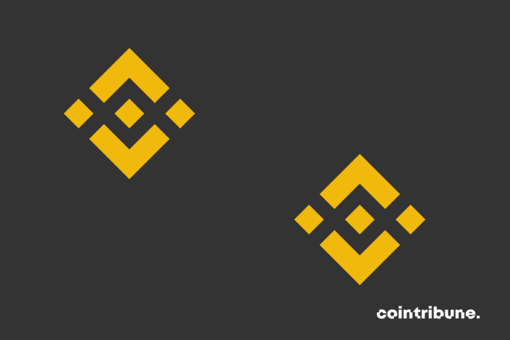 Logo de Binance, l'un des exchanges crypto phares