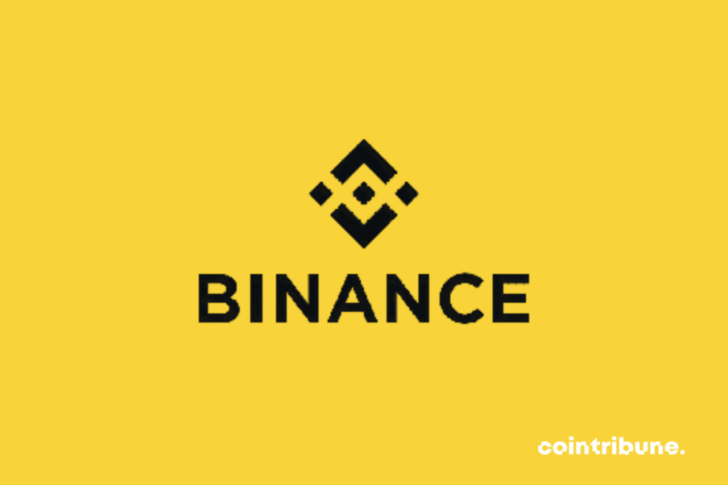 Logo of Binance, the exchnange faced with a data breach