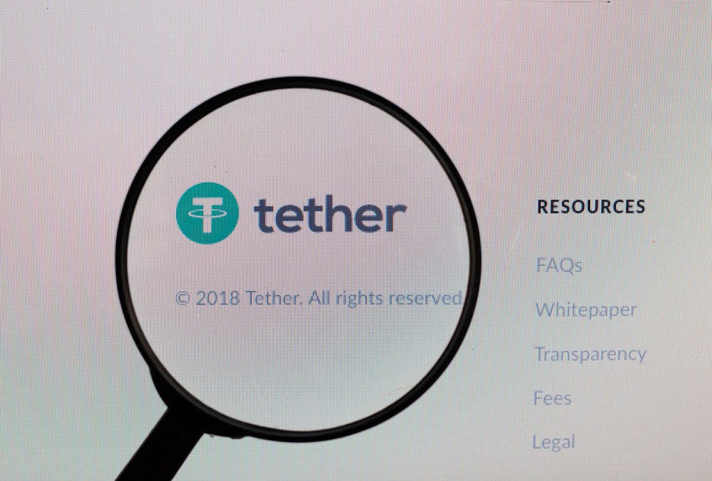 Le logo de Tether