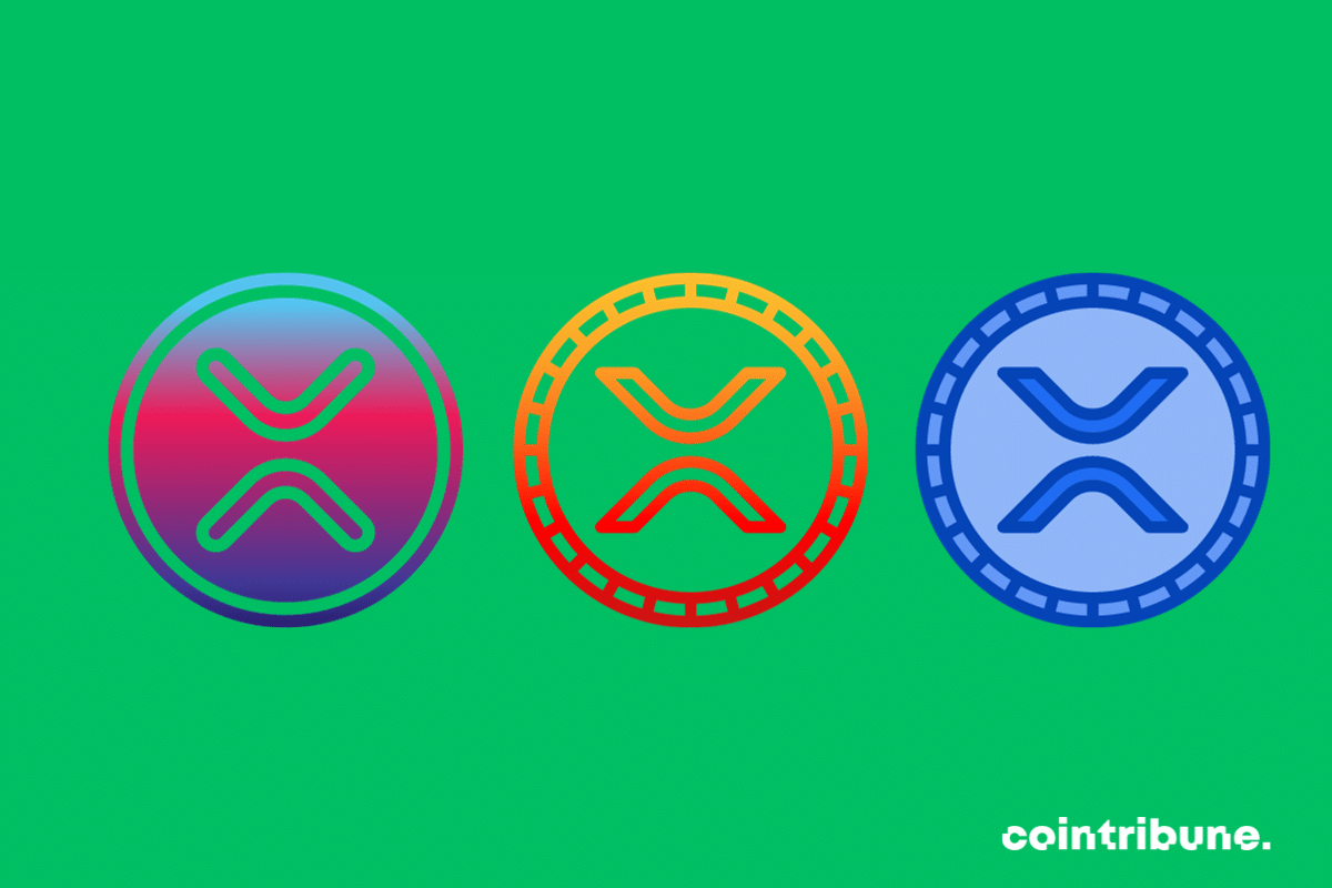 XRP coins record transactions