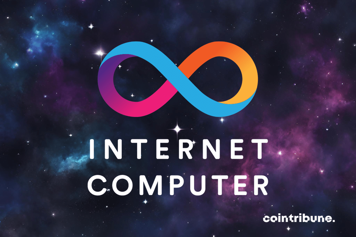 logo d'internet computer la plateforme crypto de la dfinity foundation