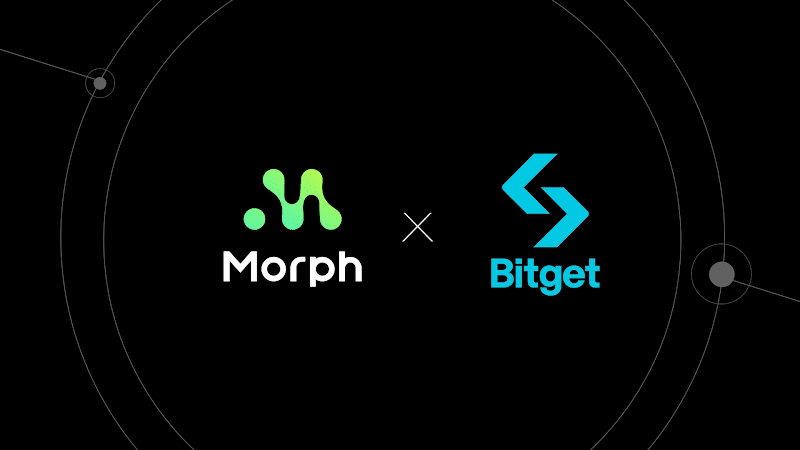 Image promotionnelle "Morph x Bitget"
