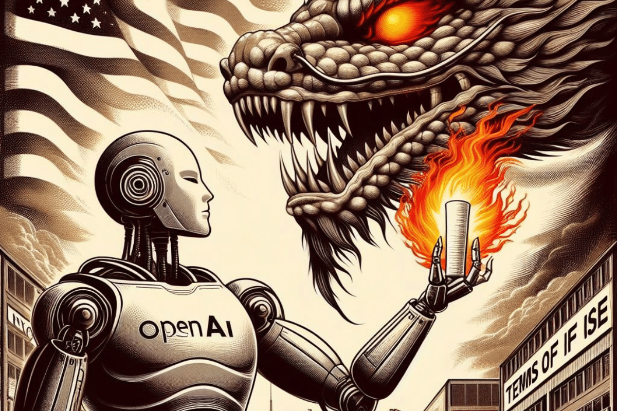 La guerre des IA OpenAI et son dragon