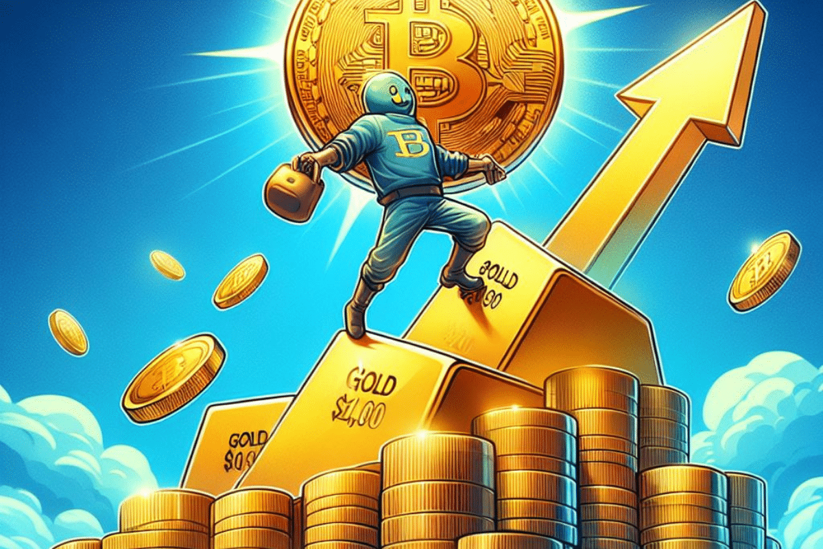 Gold hits all-time highs and surpasses Bitcoin