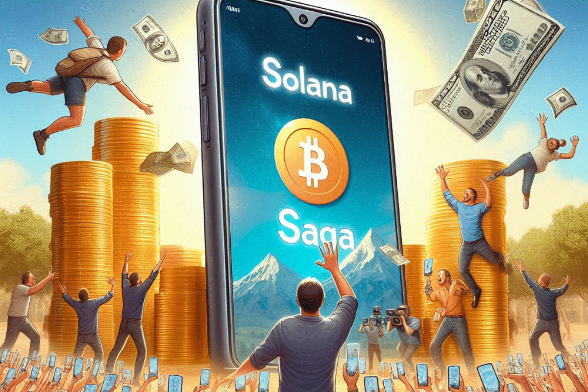Les telephones Solana Saga convoites en crypto