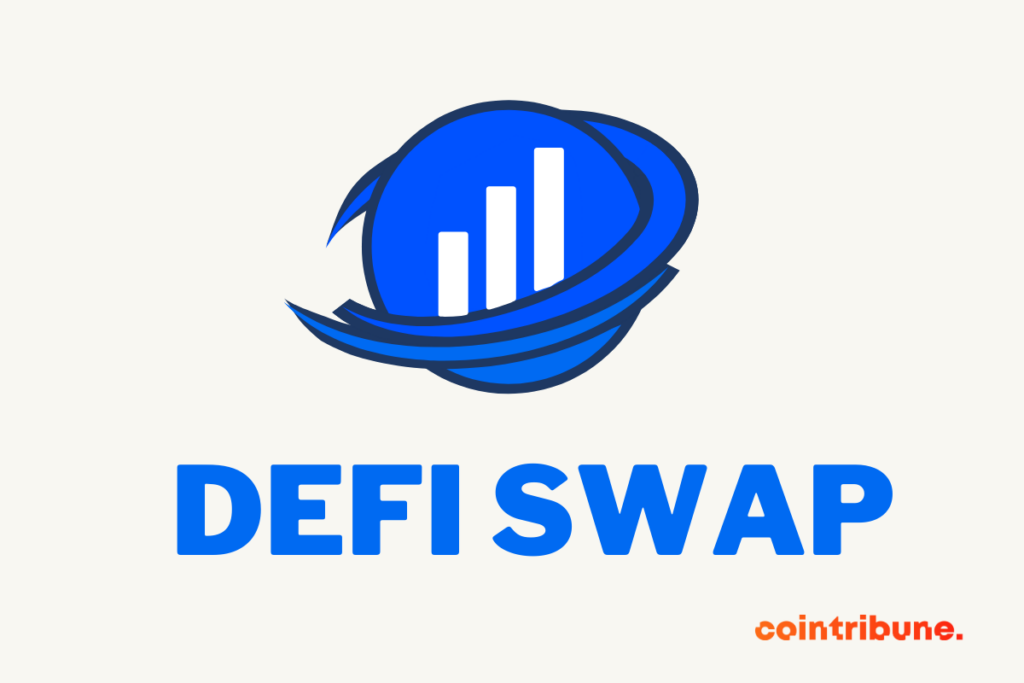 Image portant la mention "DeFi Swap"