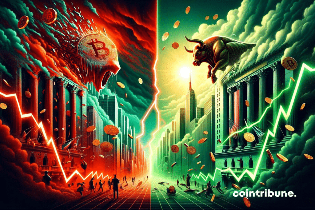 Bitcoin et SP 500