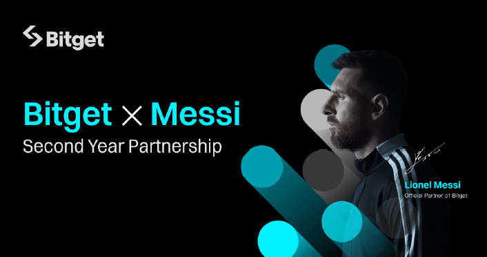 Bitget dévoile sa nouvelle campagne avec Messi pour marquer leur 2e année de partenariat