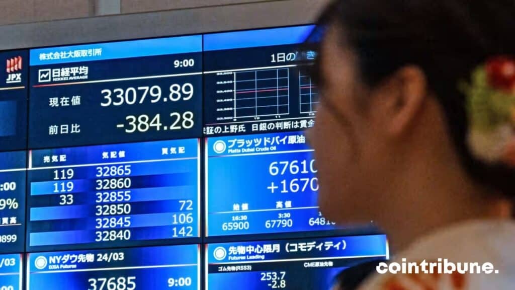 Bourse Nikkei finance Japon