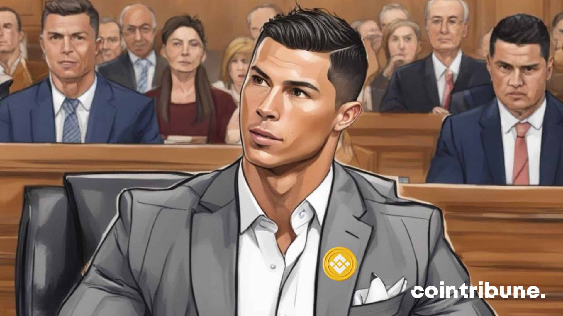 Binance Christiano Ronaldo justice