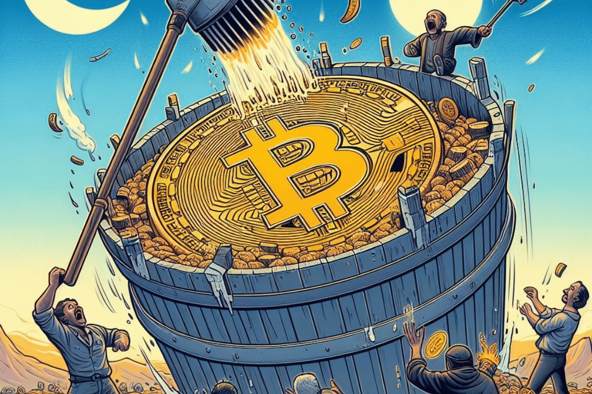 Bitcoin en train de purger