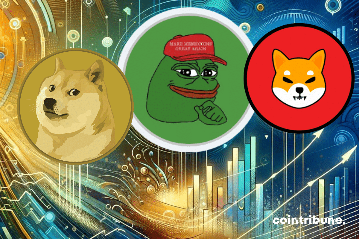 Pepe, Dogecoin, Shiba Inu, des memecoins phares de l'écosystème crypto