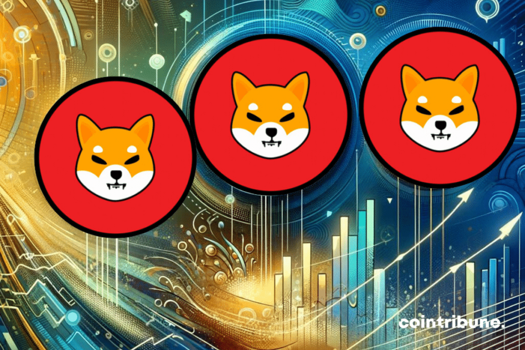 Le logo du dogecoin