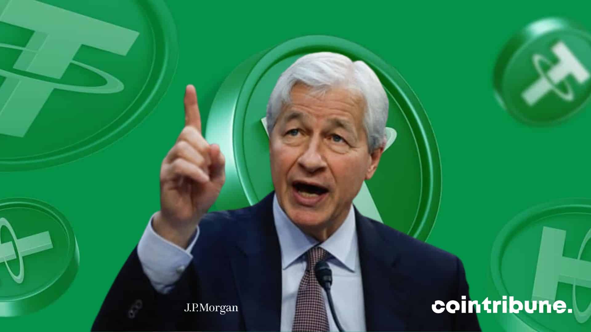 The dominance of Tether is dangerous for the crypto universe - According to JPMorgan