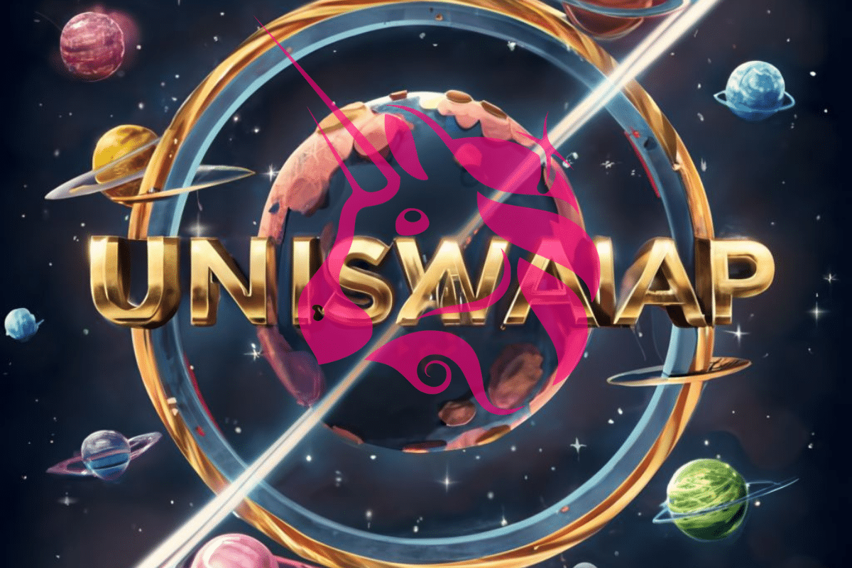 Uniswap entoure des planetes