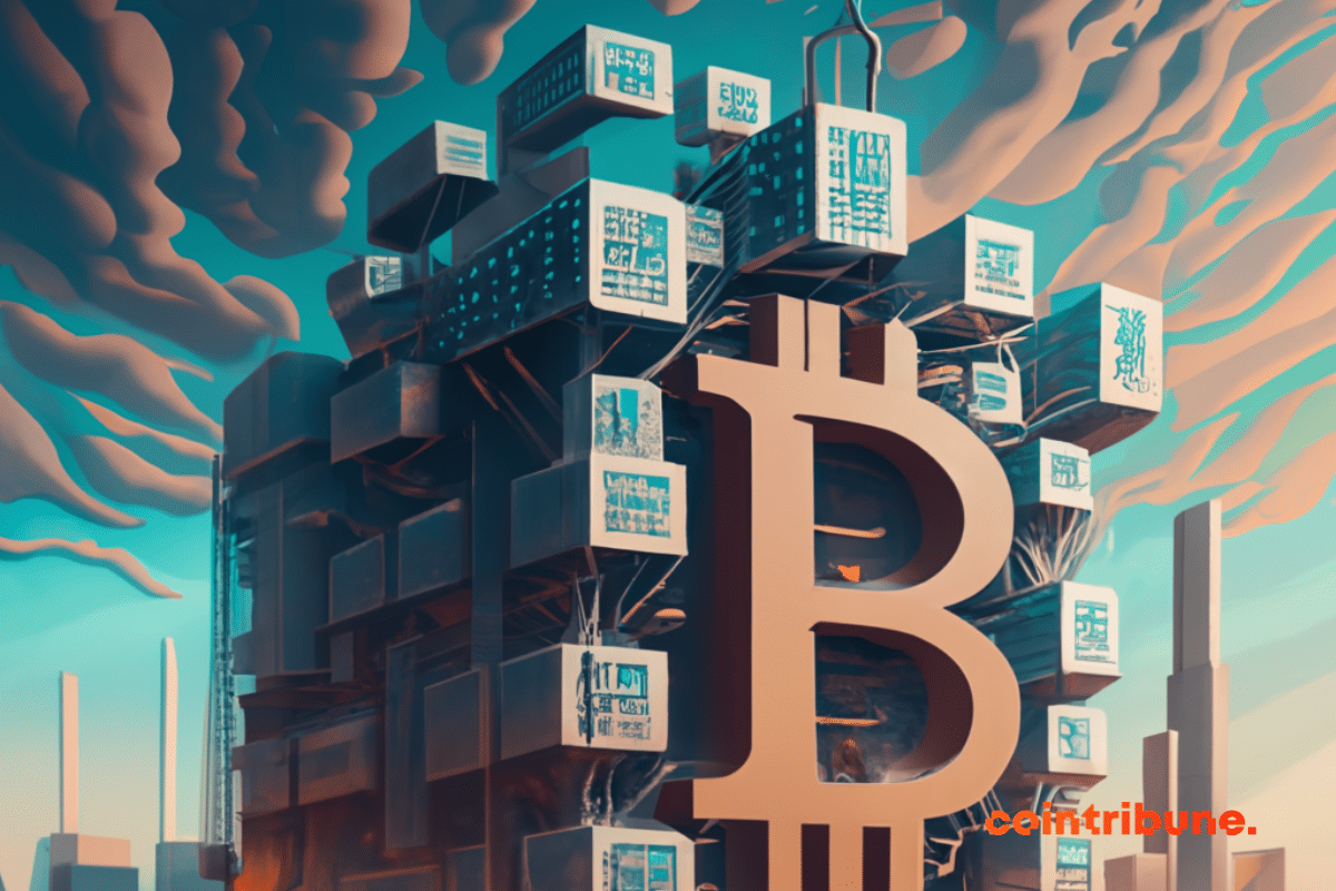 Usine de blocks de bitcoin