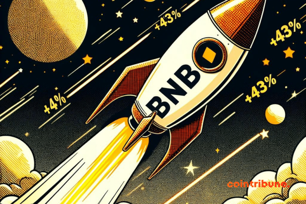 Binance : Le BNB, la crypto de l'exchange s'envole