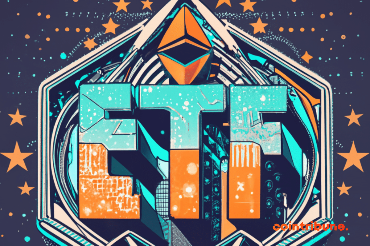 ETF et logo d'Ethereum
