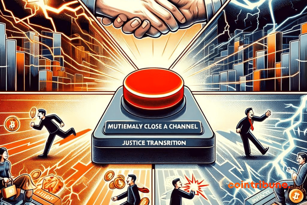 Des utilisateurs essayant de fermer leur canal Lightning Network