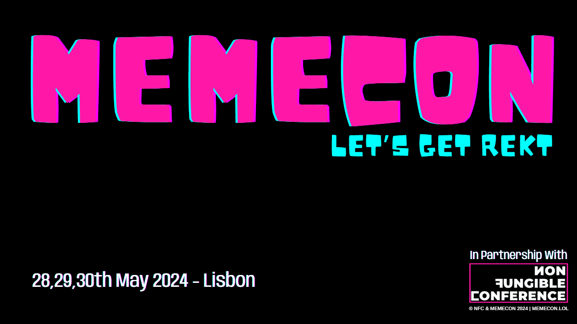 MEMECON : La première conférence sur les Meme Coins, célébrant la culture MEME à Lisbonne ! Préparez-vous à être REKT !
