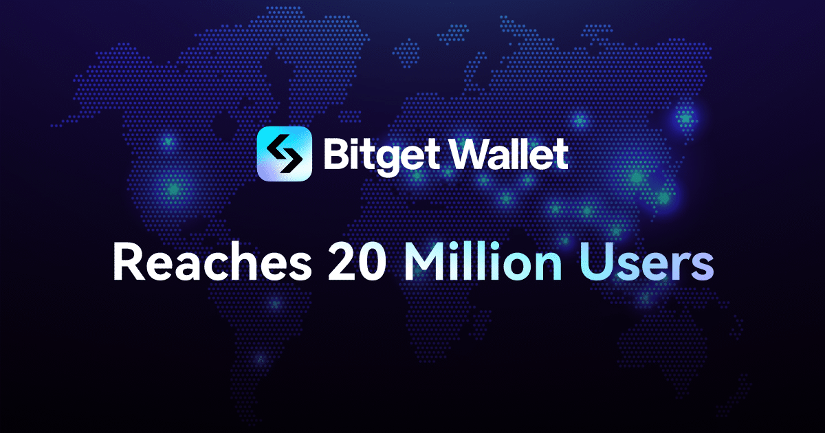 Bitget Wallet compte 20 millions d'utilisateurs, devenant ainsi le 4ème portefeuille Web3 au monde