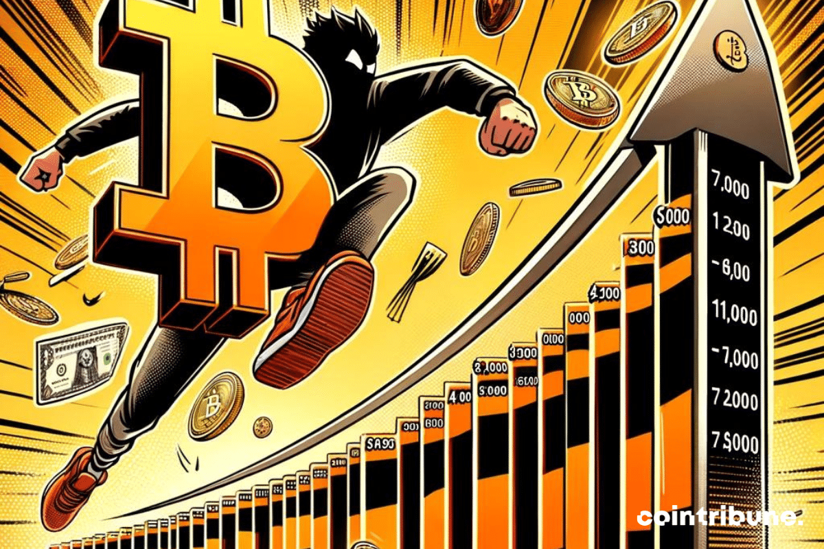 Bitcoin : La crypto phare remonte à 71 000 $