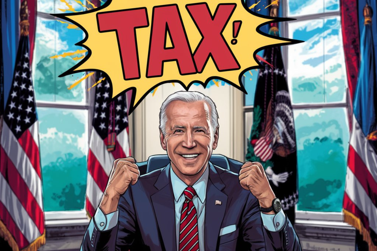 Joe Biden, mention "Tax"