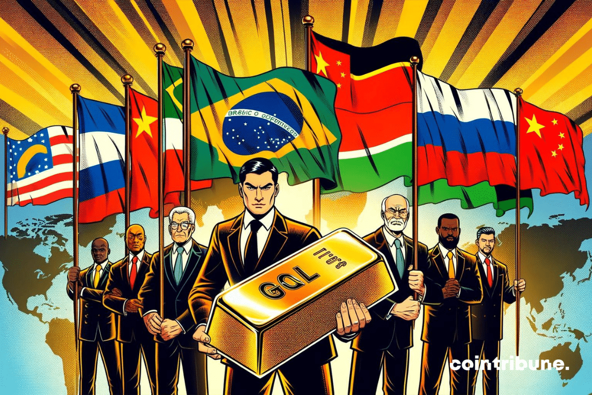 BRICS : L'alliance recourt à l'or pour combattre le dollar