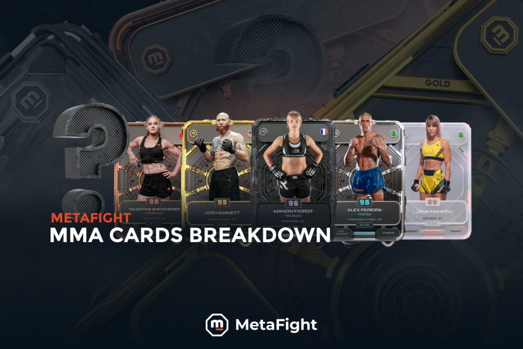 Comment fonctionnent les cartes MMA chez MetaFight ?