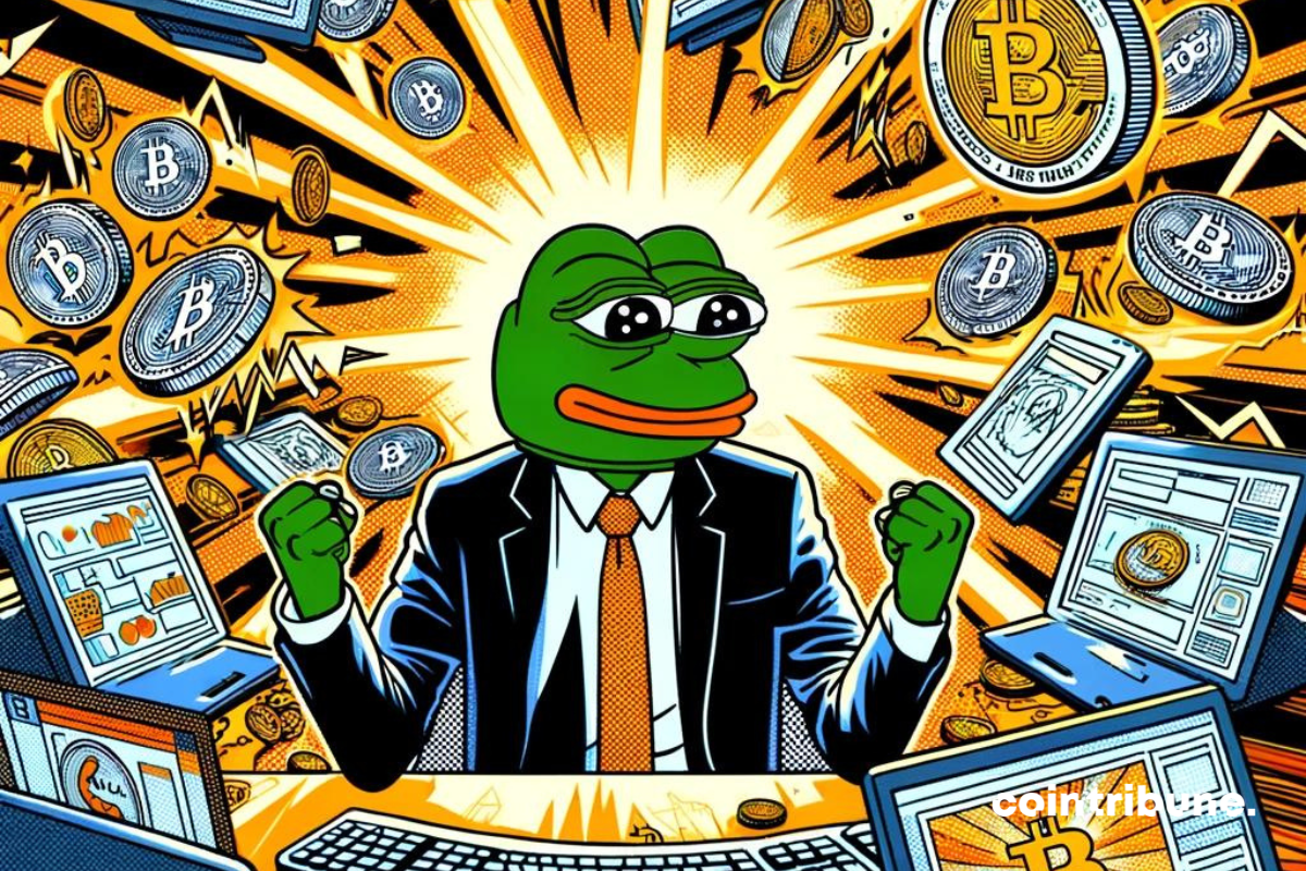 Crypto : Pepe s'envole après le halving