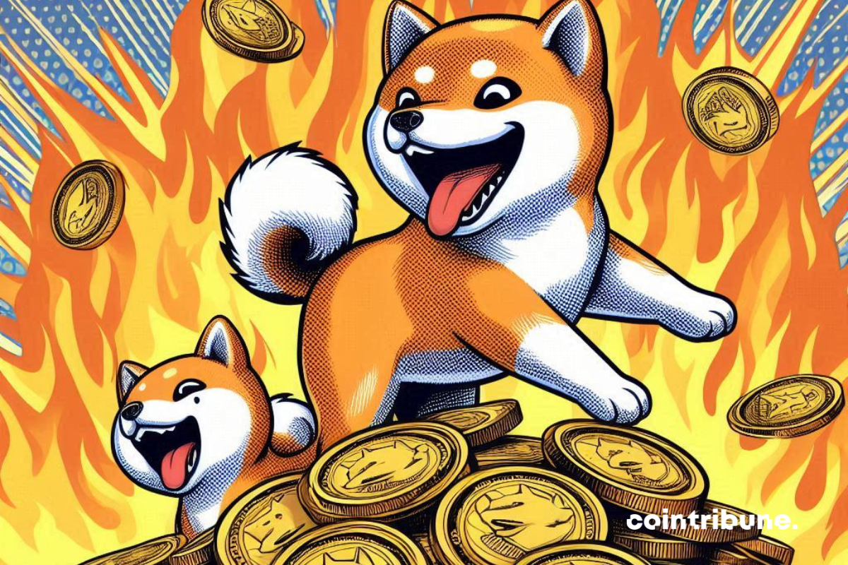 Crypto SHIB : 1,5 trillions transférés, le feuilleton continue !