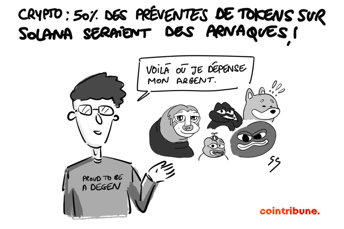 Solana et ses cryptos frauduleuses