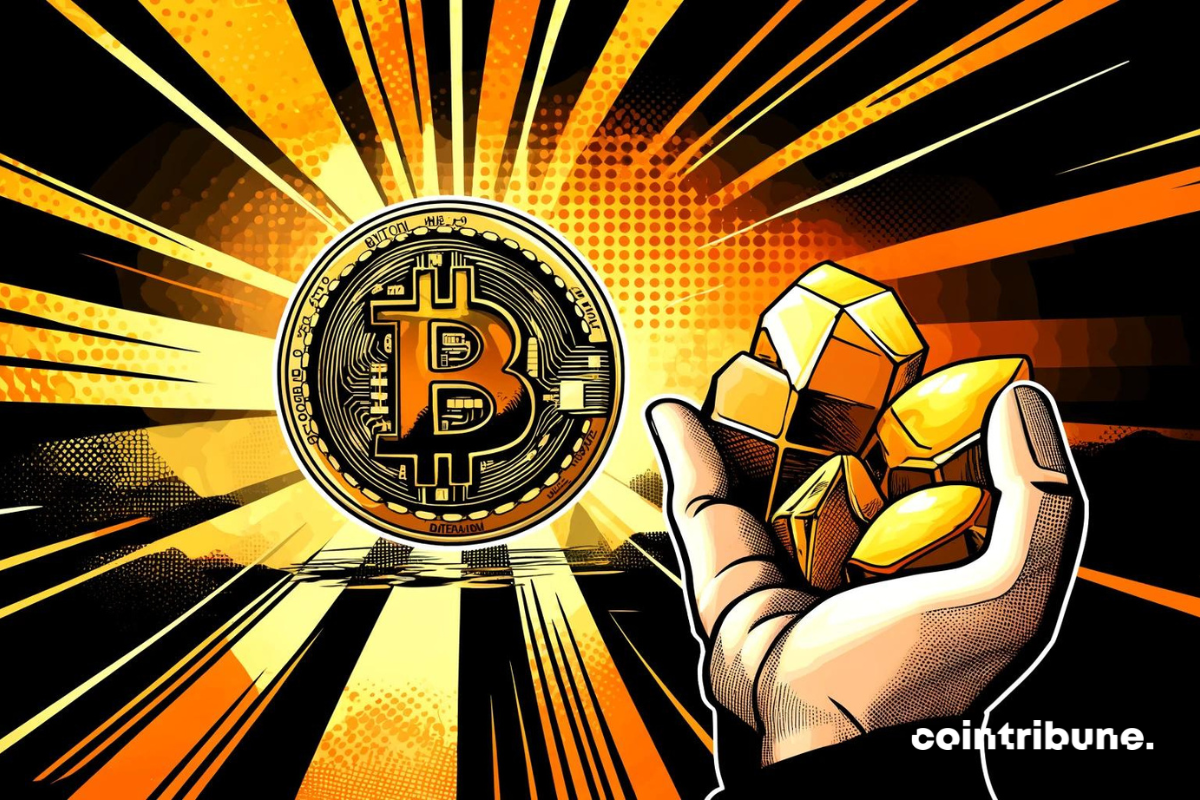 Le bitcoin bientôt plus rare que l'or ?