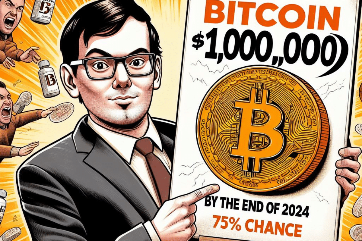 Bitcoin at  Million in 2024? Martin Shkreli's Bold Prediction