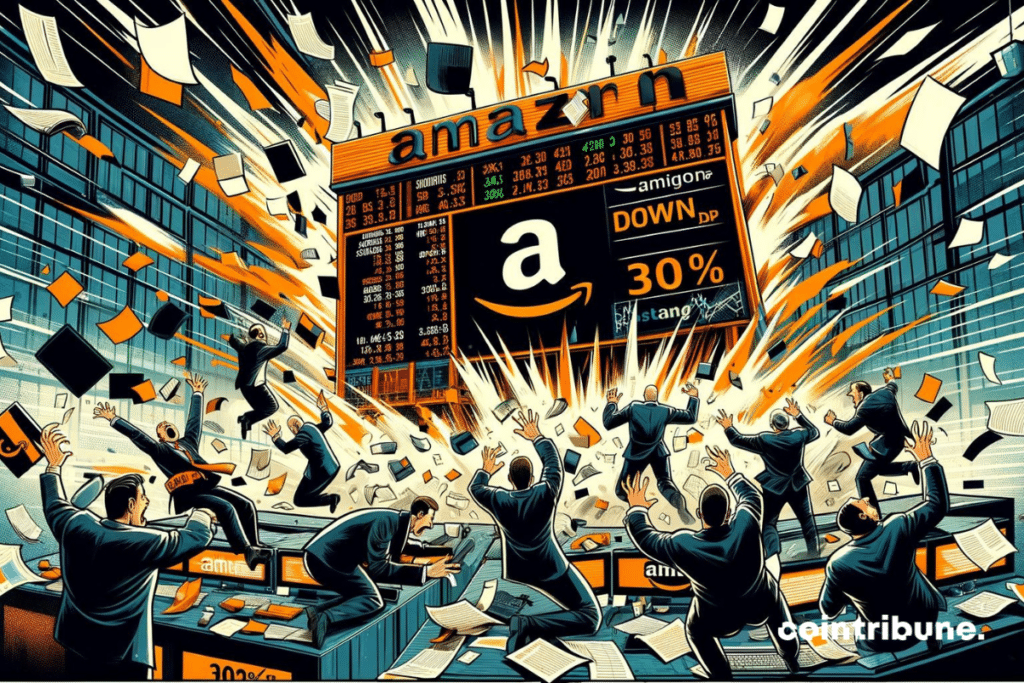 Stock market: Amazon shares fall