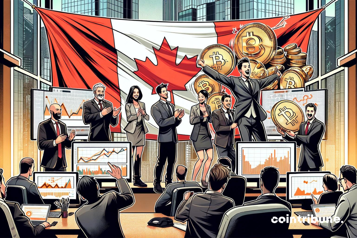 Crypto : Explosion de l’intérêt institutionnel au Canada