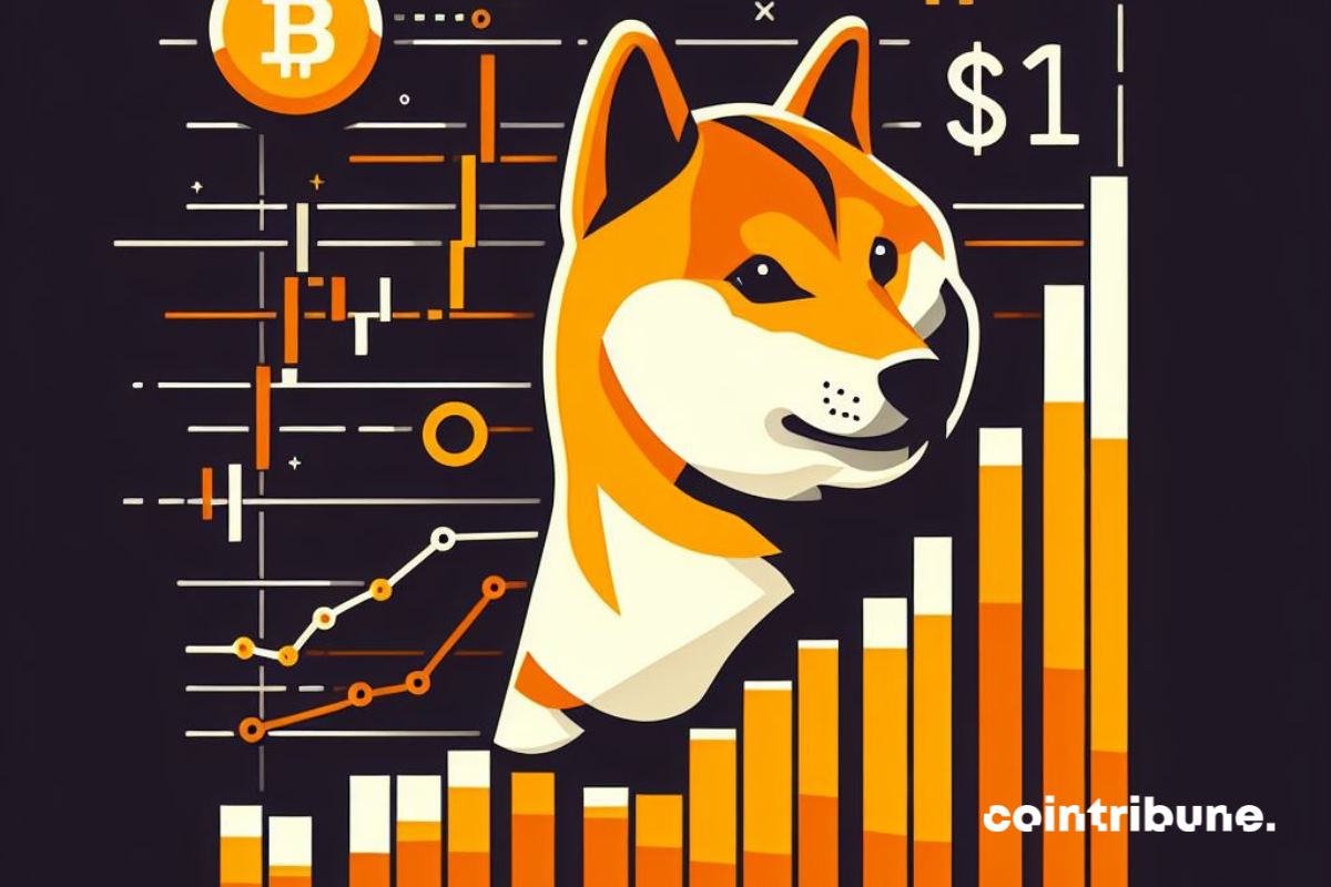 Crypto : Dogecoin à 1$ dans les semaines à venir, le pari audacieux d’un analyste crypto
