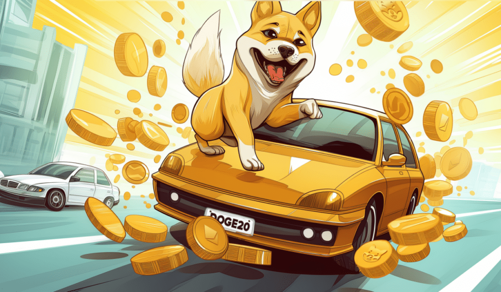 DogeCoin20 mascot