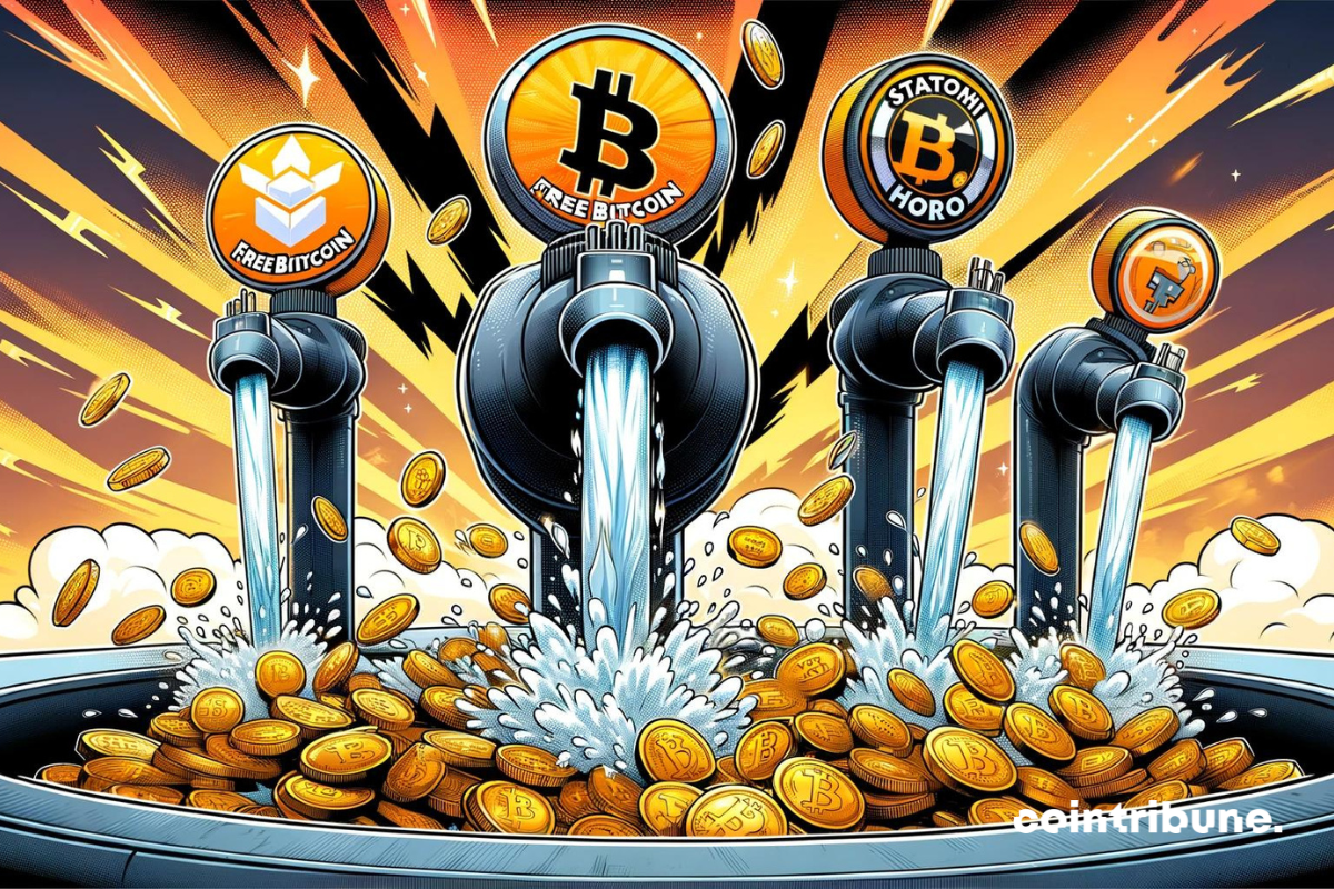 Des faucets crypto