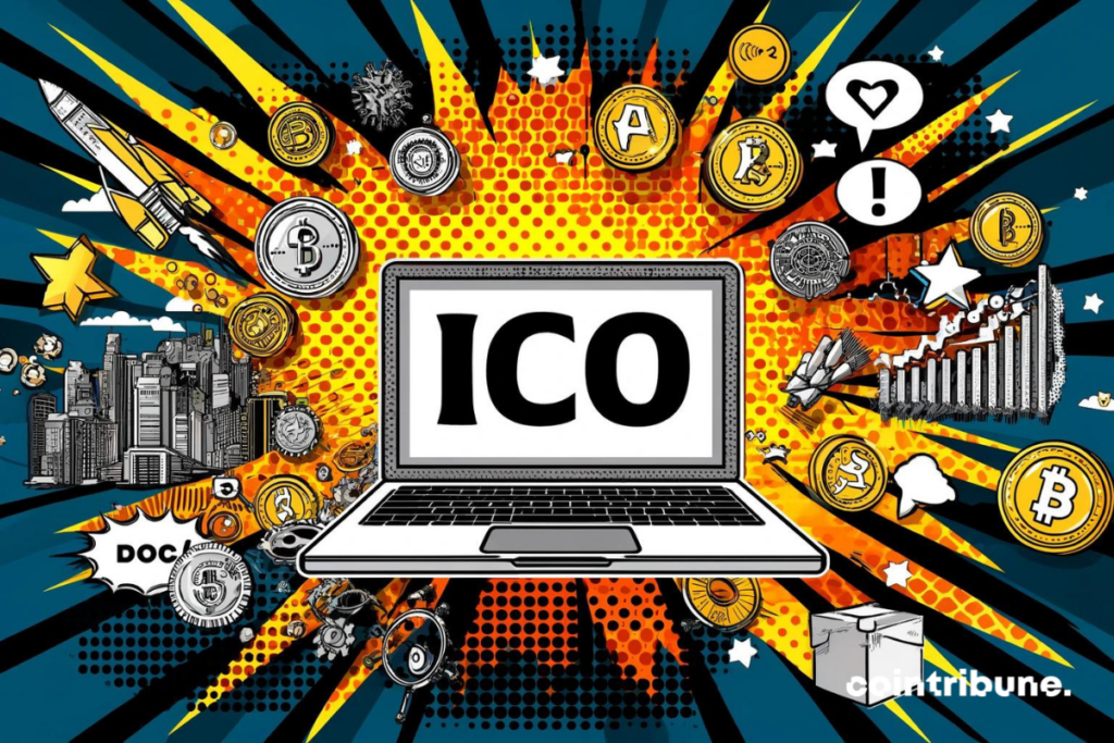 Les ICOs, des offres de jetons initiales qui donnent aux investisseurs une chance d'acquérir des cryptomonnaies émergentes avant leur lancement officiel