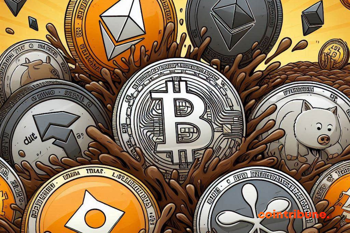 Crypto : Les altcoins en chute libre, dépendance accentuée au bitcoin !